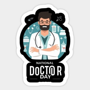 Happy doctor day Sticker